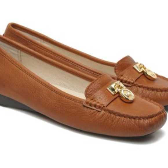 michael kors loafers womens orange